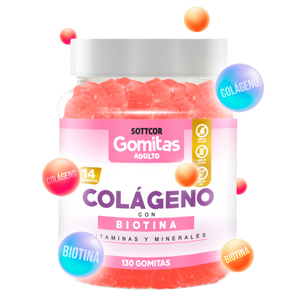 Gomitas de Colágeno con Biotina